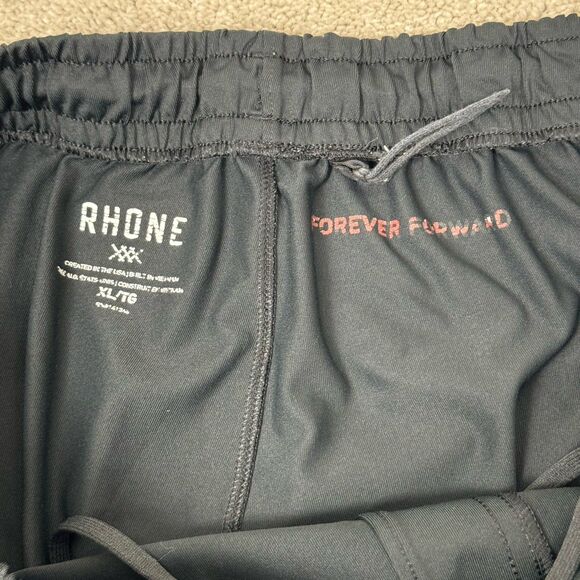 Rhone Pants Mens XL Black Everyday Track Jogger Sweatpants Workout Gym Training - Picture 3 of 7